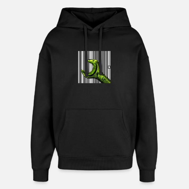 SPOT - SERVICE - Oversized Unisex Hoodie von Stanley/Stella - Schwarz