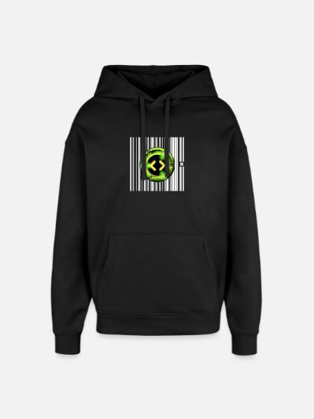 SPOT - READY - Oversized Unisex Hoodie by Stanley/Stella - black