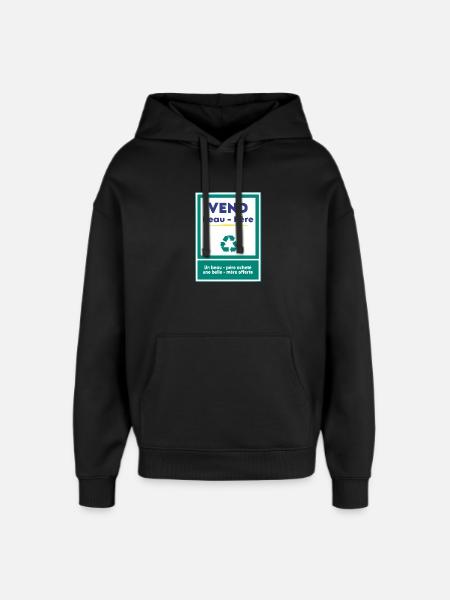 Verkauft den Schwiegervater - Oversized Unisex Hoodie von Stanley/Stella - Schwarz