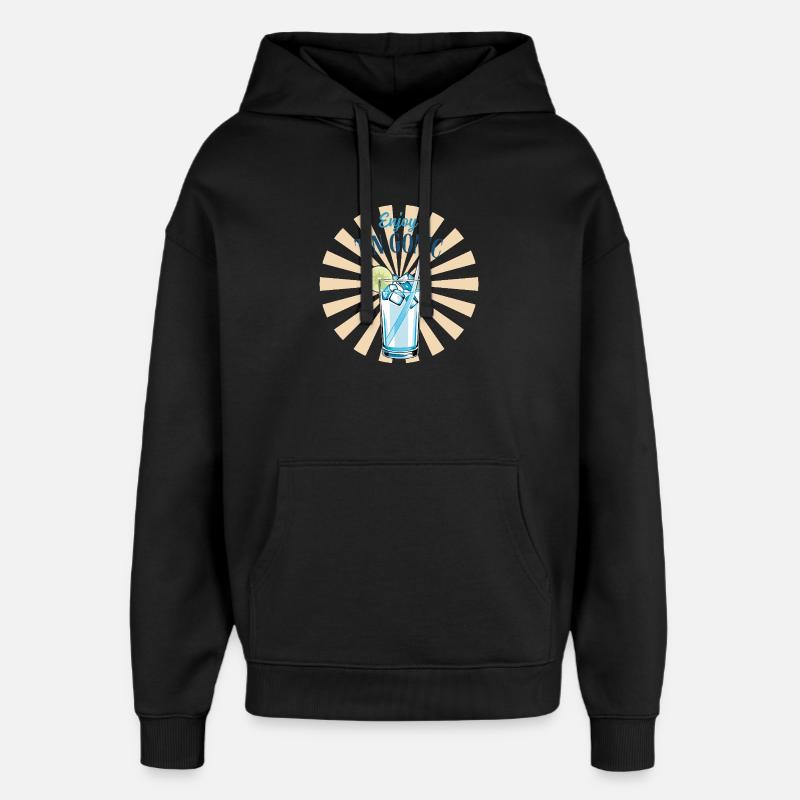 Profitez de Tin Gonic - Sweat à capuche unisexe Stanley/Stella Oversized - noir