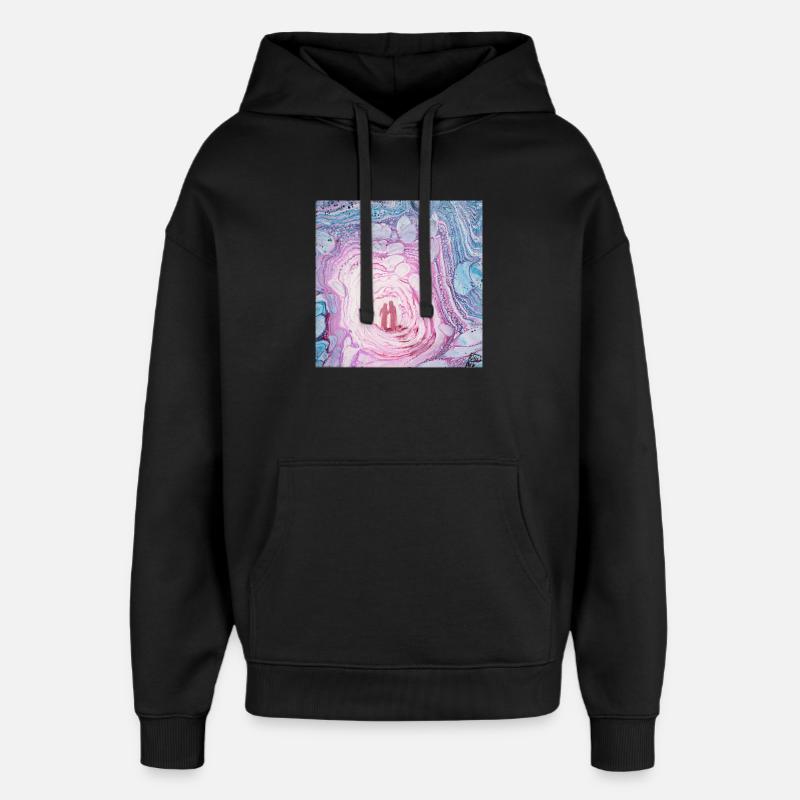 Mystischer Ort - Oversized Unisex Hoodie von Stanley/Stella - Schwarz