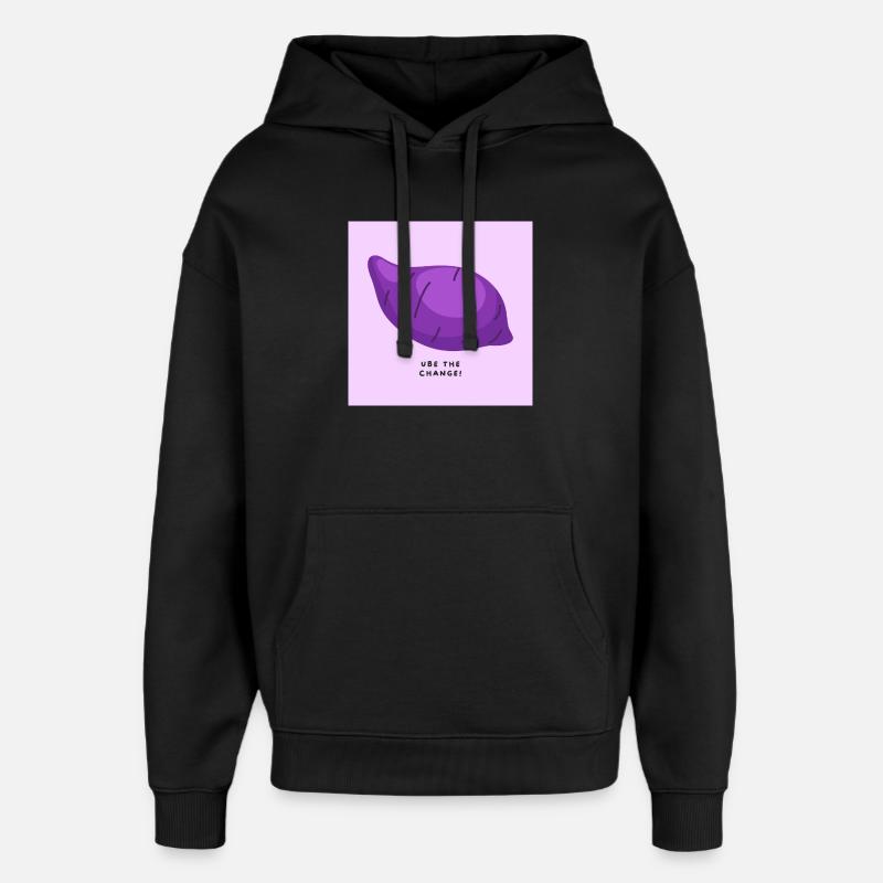 Pratiquez le changement - Sweat à capuche unisexe Stanley/Stella Oversized - noir