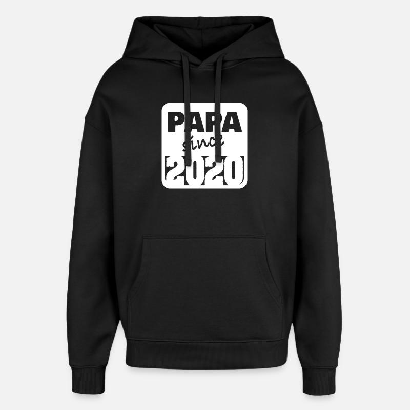 Père 2020 - Sweat à capuche unisexe Stanley/Stella Oversized - noir