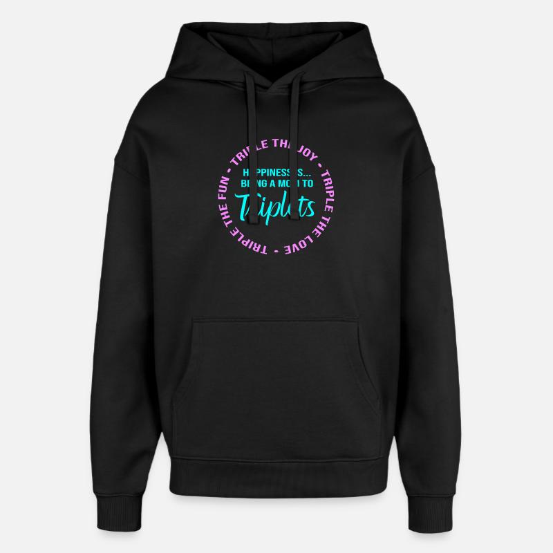 Drilling Mutter Mama - Oversized Unisex Hoodie von Stanley/Stella - Schwarz