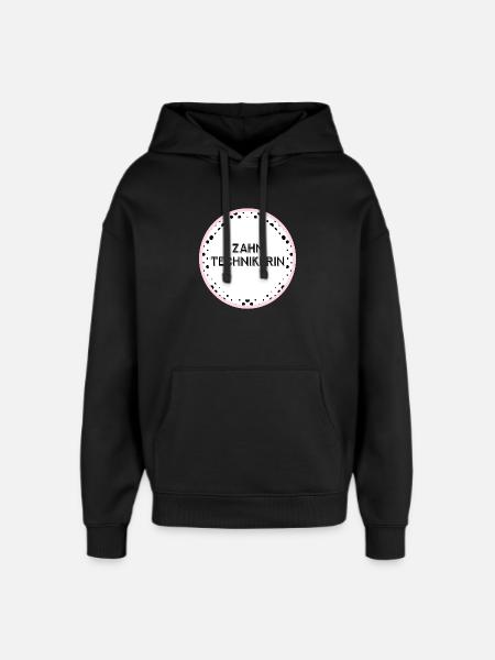 Gesellin Zahntechnikerin - Oversized Unisex Hoodie von Stanley/Stella - Schwarz