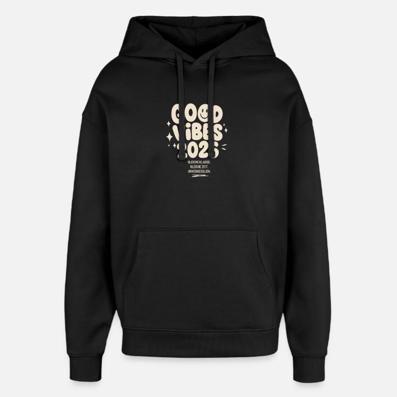 Abschluss 2026 - Oversized Unisex Hoodie von Stanley/Stella - Schwarz
