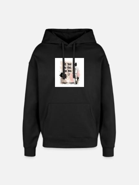C44E0514-D160-4EC5-B75F-FFC0E88E6842 - Oversized Unisex Hoodie by Stanley/Stella - black