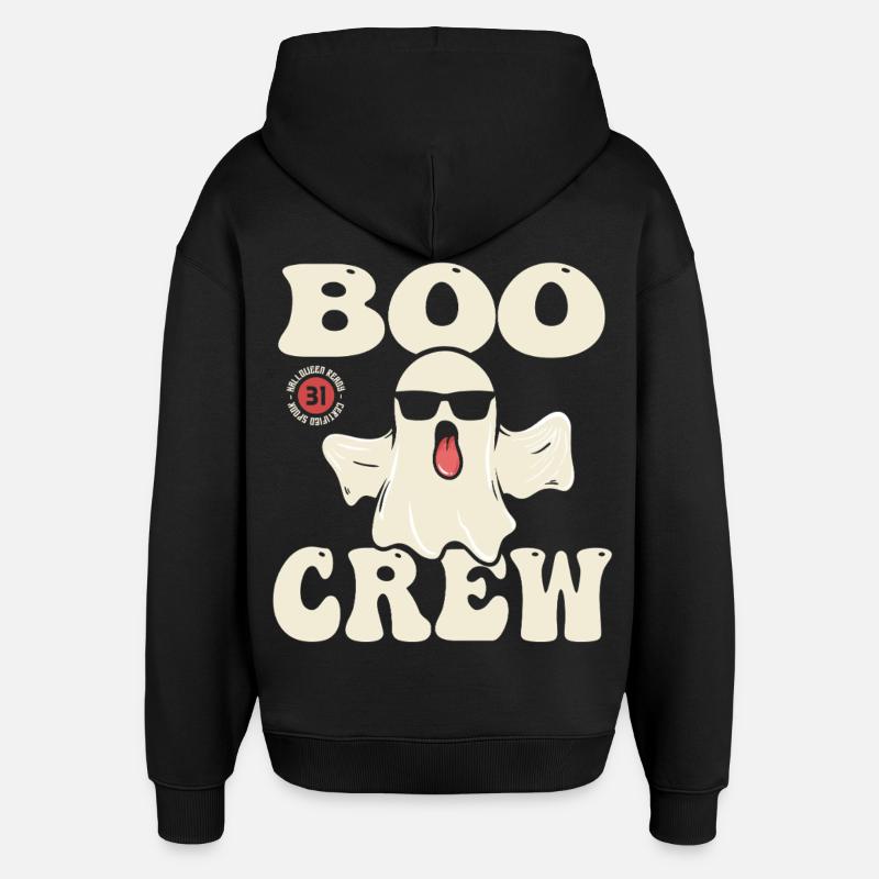 Sweat à capuche fantôme créatif - Sweat à capuche unisexe Stanley/Stella Oversized - noir