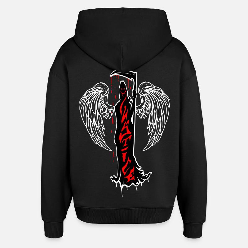 Justice - Sweat à capuche unisexe Stanley/Stella Oversized - noir