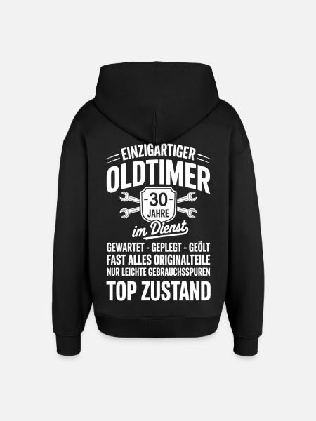 30° anniversario di servizio - collega di lavoro - Stanley/Stella Oversized Felpa con cappuccio unisex - nero