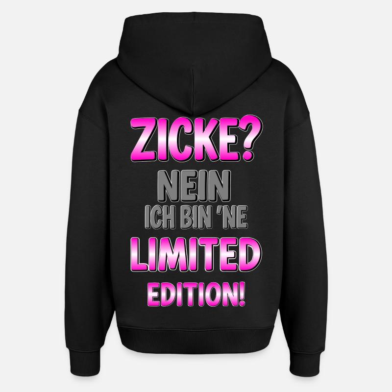 Diction édition limitée - Sweat à capuche unisexe Stanley/Stella Oversized - noir