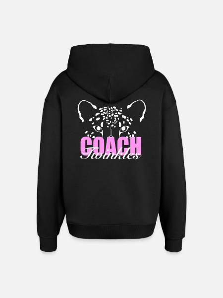 Twinkles Coaches T-Shirt - Oversized Unisex Hoodie by Stanley/Stella - black