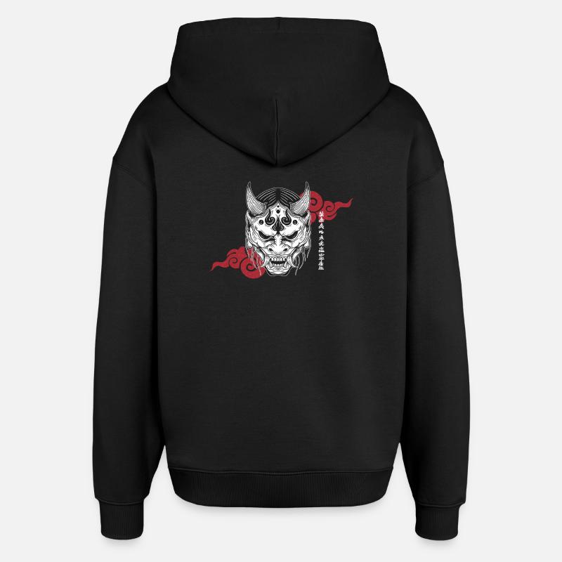 OriMask - Sweat à capuche unisexe Stanley/Stella Oversized - noir