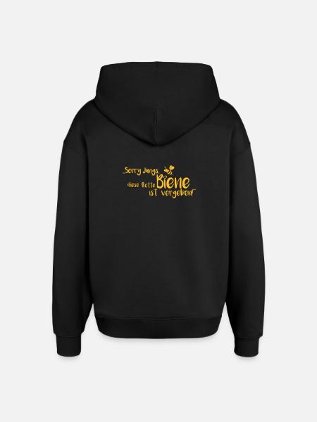 Junggesellenabschied flotte Biene - Oversized Unisex Hoodie von Stanley/Stella - Schwarz