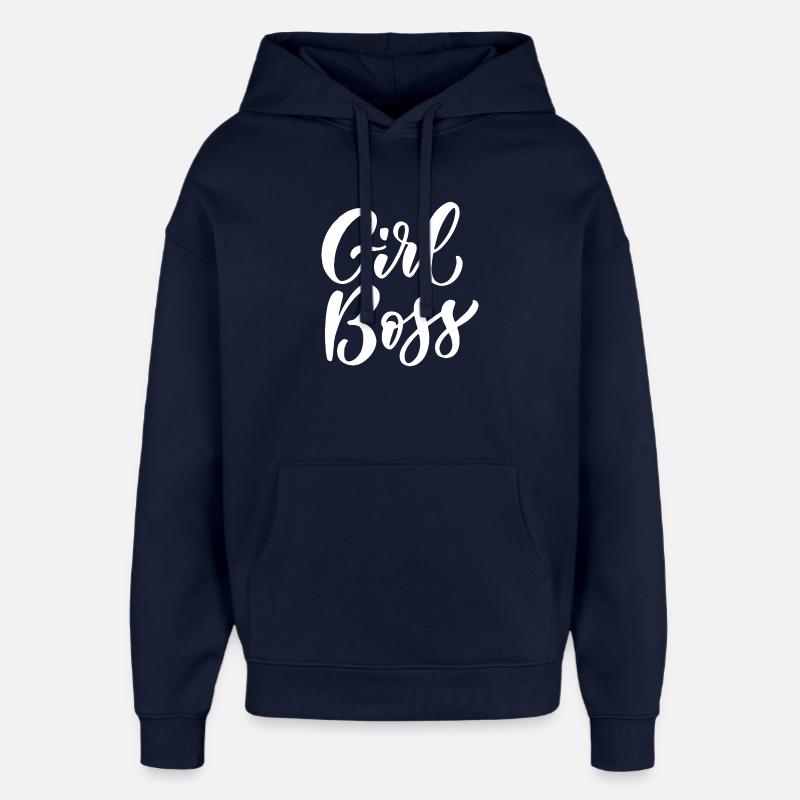 Fille Boss - Sweat à capuche unisexe Stanley/Stella Oversized - marine