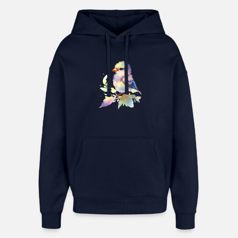 oiseau mignon - Sweat à capuche unisexe Stanley/Stella Oversized - marine