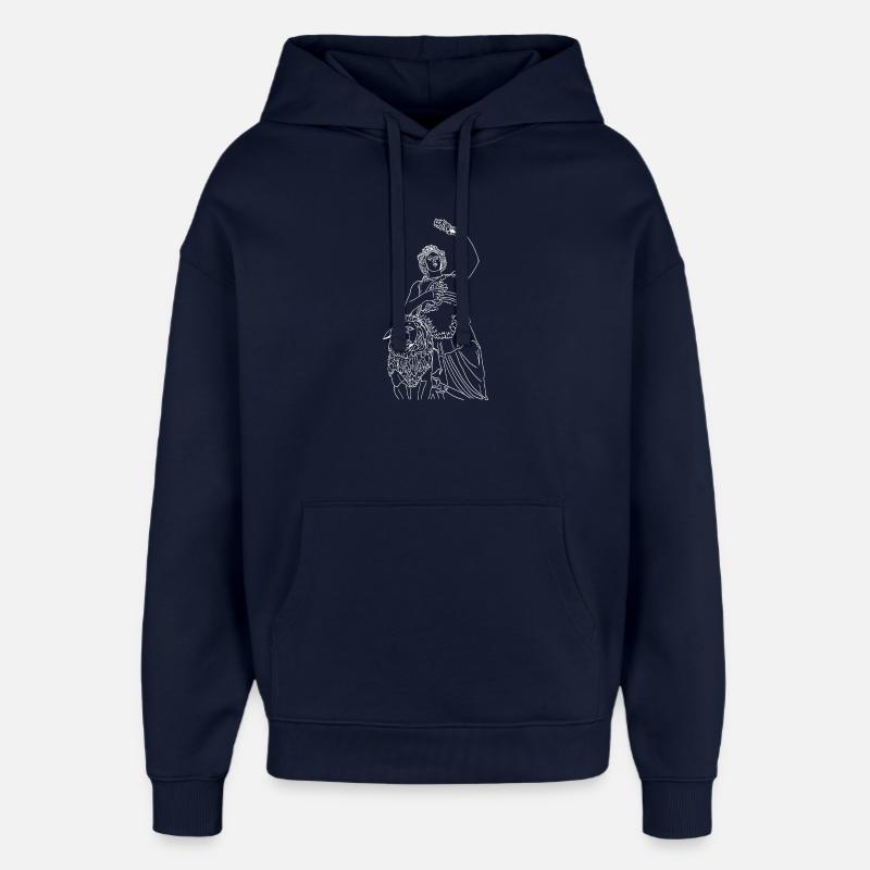 Bavière Munich - Sweat à capuche unisexe Stanley/Stella Oversized - marine