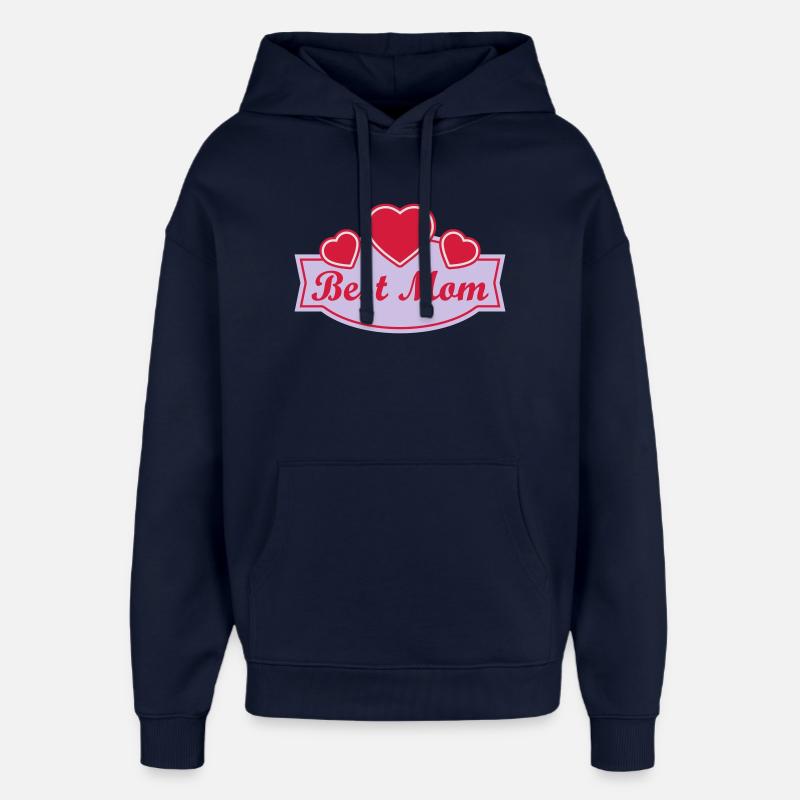 La meilleure maman - Sweat à capuche unisexe Stanley/Stella Oversized - marine