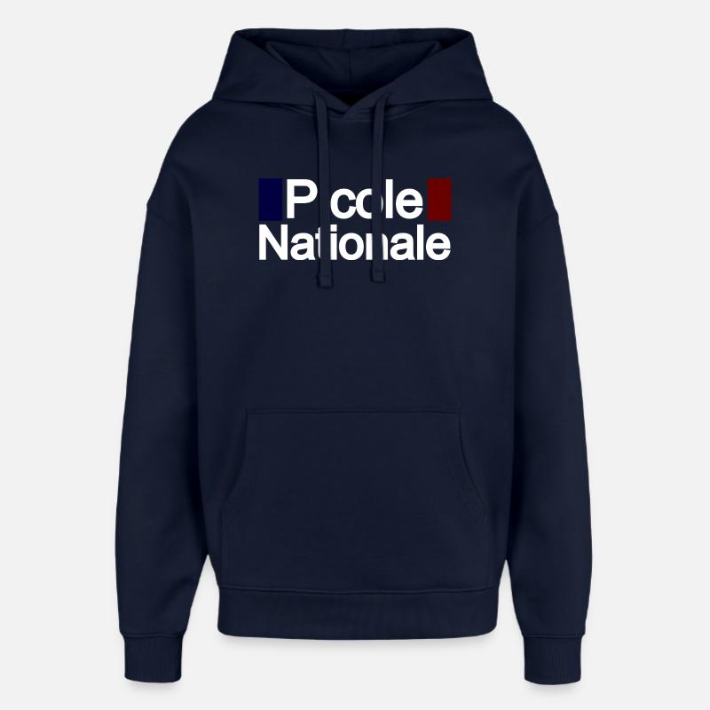 Picole nationale - Sweat à capuche unisexe Stanley/Stella Oversized - marine