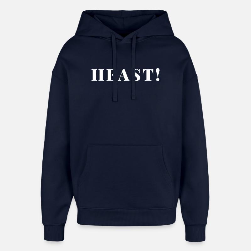 Heast! - Oversized Unisex Hoodie von Stanley/Stella - Navy