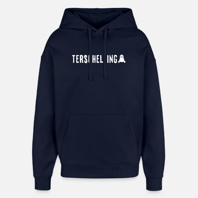 Seal Terschelling - Oversized Unisex Hoodie by Stanley/Stella - navy