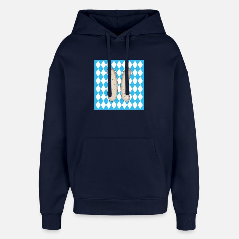 NUMÉRO 11 Eleven - Allemagne BAVIÈRE - Sweat à capuche unisexe Stanley/Stella Oversized - marine