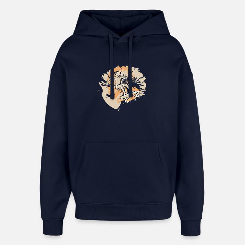 Style de skateboard - Sweat à capuche unisexe Stanley/Stella Oversized - marine