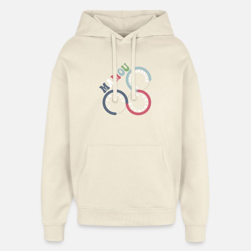 mamou l'unique l'originale l'exceptionnelle - Sweat à capuche unisexe Stanley/Stella Oversized - écru doux
