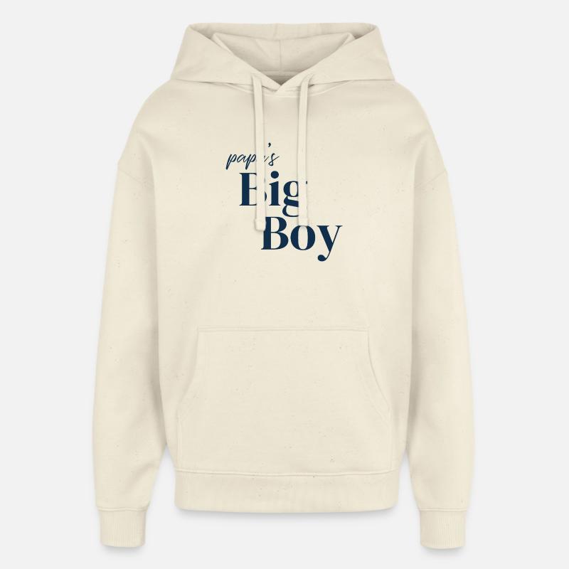 Le grand garçon de papa - Sweat à capuche unisexe Stanley/Stella Oversized - écru doux