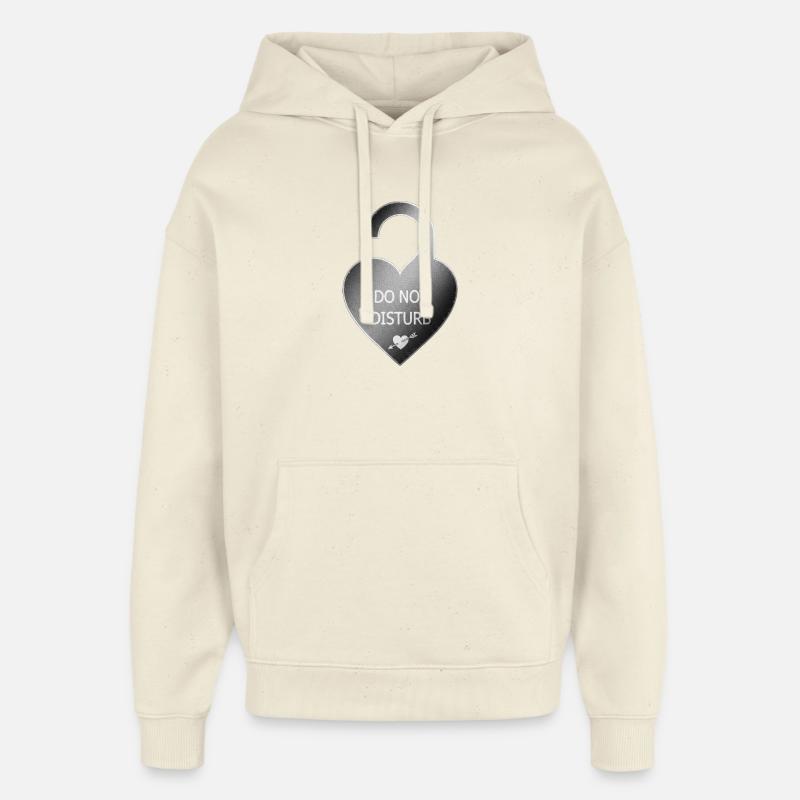 Message - Sweat à capuche unisexe Stanley/Stella Oversized - écru doux