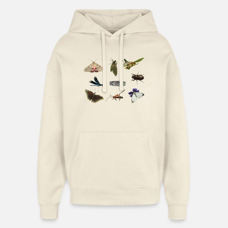 insecte - Sweat à capuche unisexe Stanley/Stella Oversized - écru doux