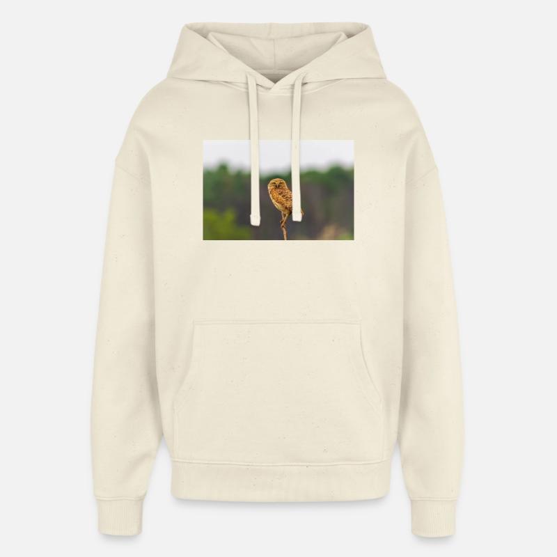 c'est chouette - Sweat à capuche unisexe Stanley/Stella Oversized - écru doux