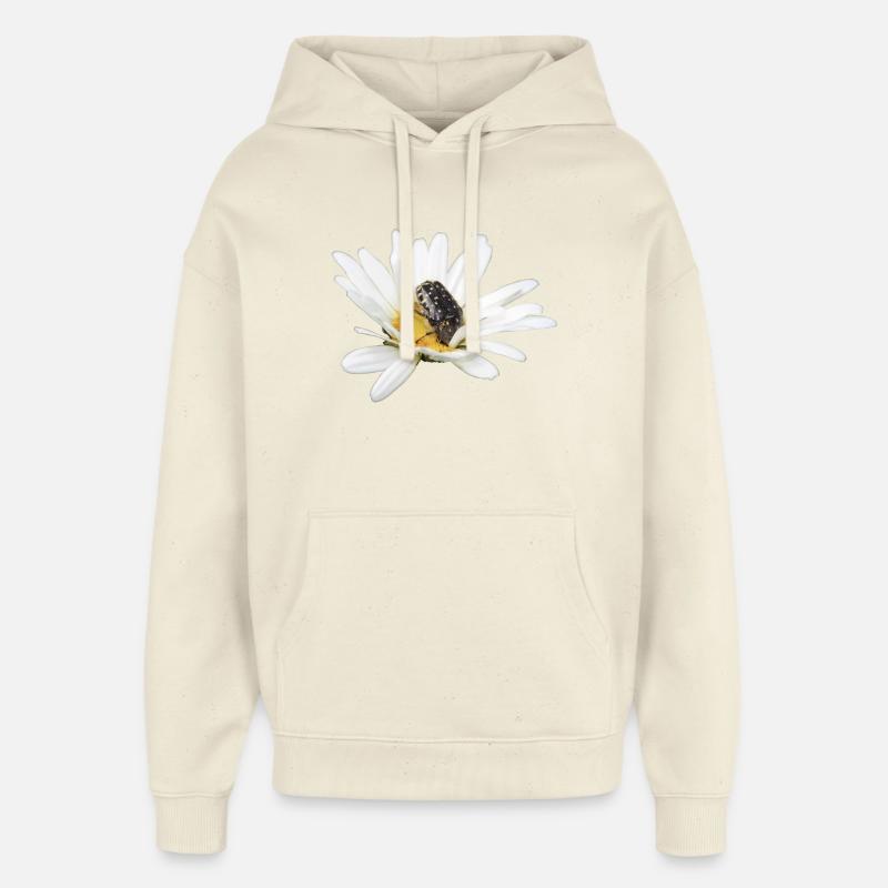 Cétoine dorée - Sweat à capuche unisexe Stanley/Stella Oversized - écru doux