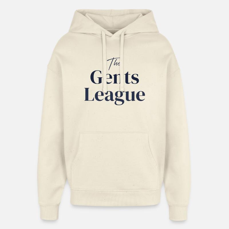 La Ligue des Hommes - Sweat à capuche unisexe Stanley/Stella Oversized - écru doux