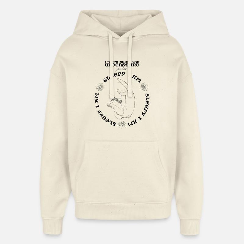 SOMNOLENT - Sweat à capuche unisexe Stanley/Stella Oversized - écru doux