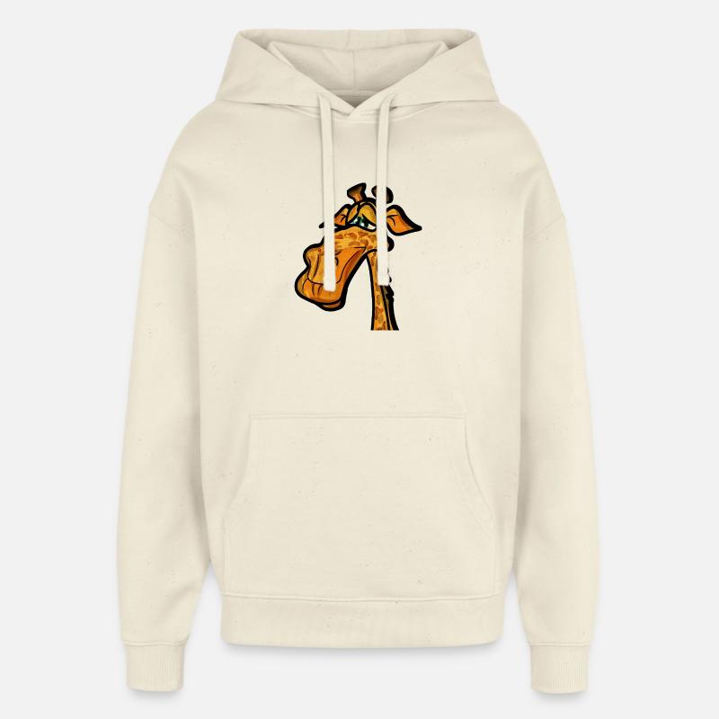 Girafe Costumes D’animaux Spot Pattern - Sweat à capuche unisexe Stanley/Stella Oversized - écru doux