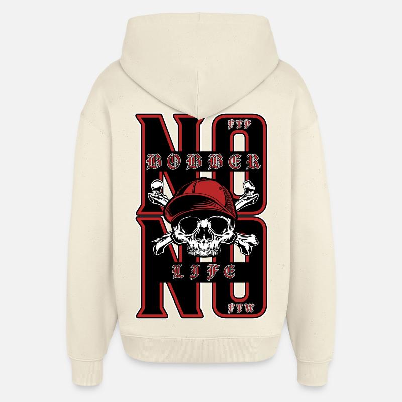 Pas de flotteur, pas de vie - Sweat à capuche unisexe Stanley/Stella Oversized - écru doux