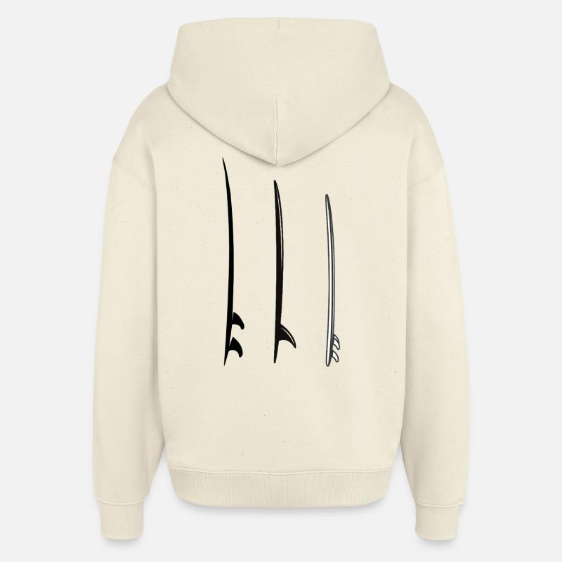 Planches - Sweat à capuche unisexe Stanley/Stella Oversized - écru doux