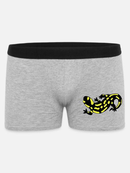 Salamander - Männer Boxer Shorts - Grau meliert