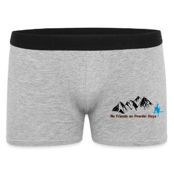 Amis de no jours de poudre - Boxer Homme - gris chiné - Devant
