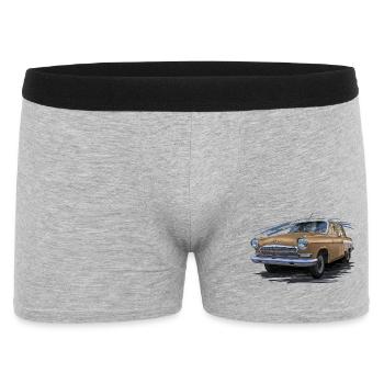 Volga - Boxer Homme - gris chiné - Devant