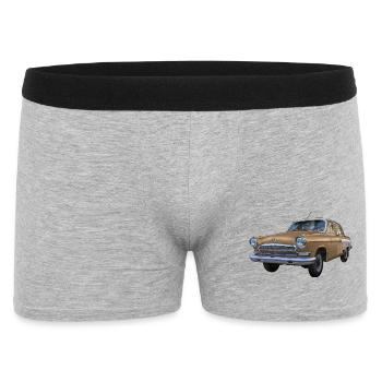 Volga - Boxer Homme - gris chiné - Devant