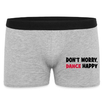 dance - Men's Boxer Shorts - heather grey - Front