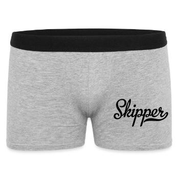 6061912 122177315 skipper - Men's Boxer Shorts - heather grey - Front