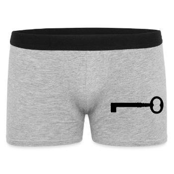 An old key - Men's Boxer Shorts - heather grey - Front