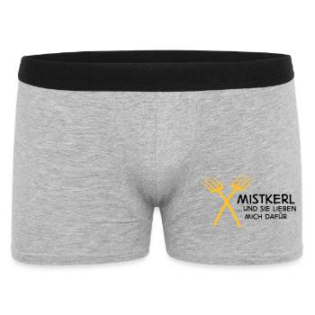 2541614 15142795 fils de - Boxer Homme - gris chiné - Devant