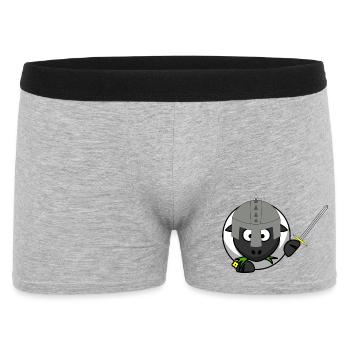 ChevalierMouton au combat - Boxer Homme - gris chiné - Devant