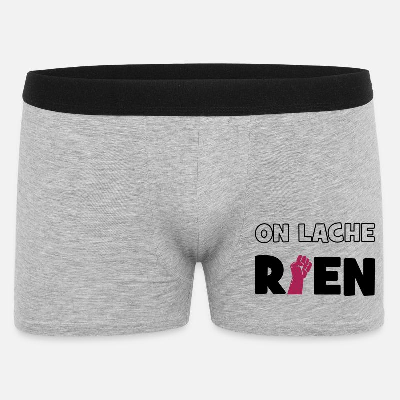 We loose nothing! - Men's Boxer Shorts - heather grey