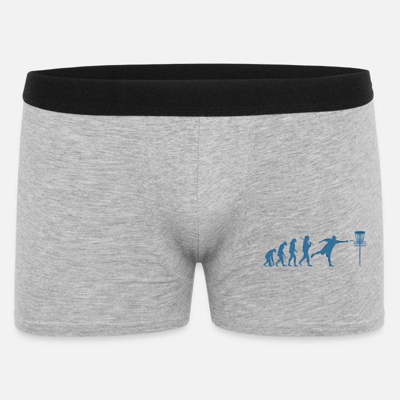 Disc Golf Evolution - Boxer Homme - gris chiné