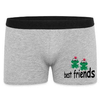 drôle - Boxer Homme - gris chiné - Devant
